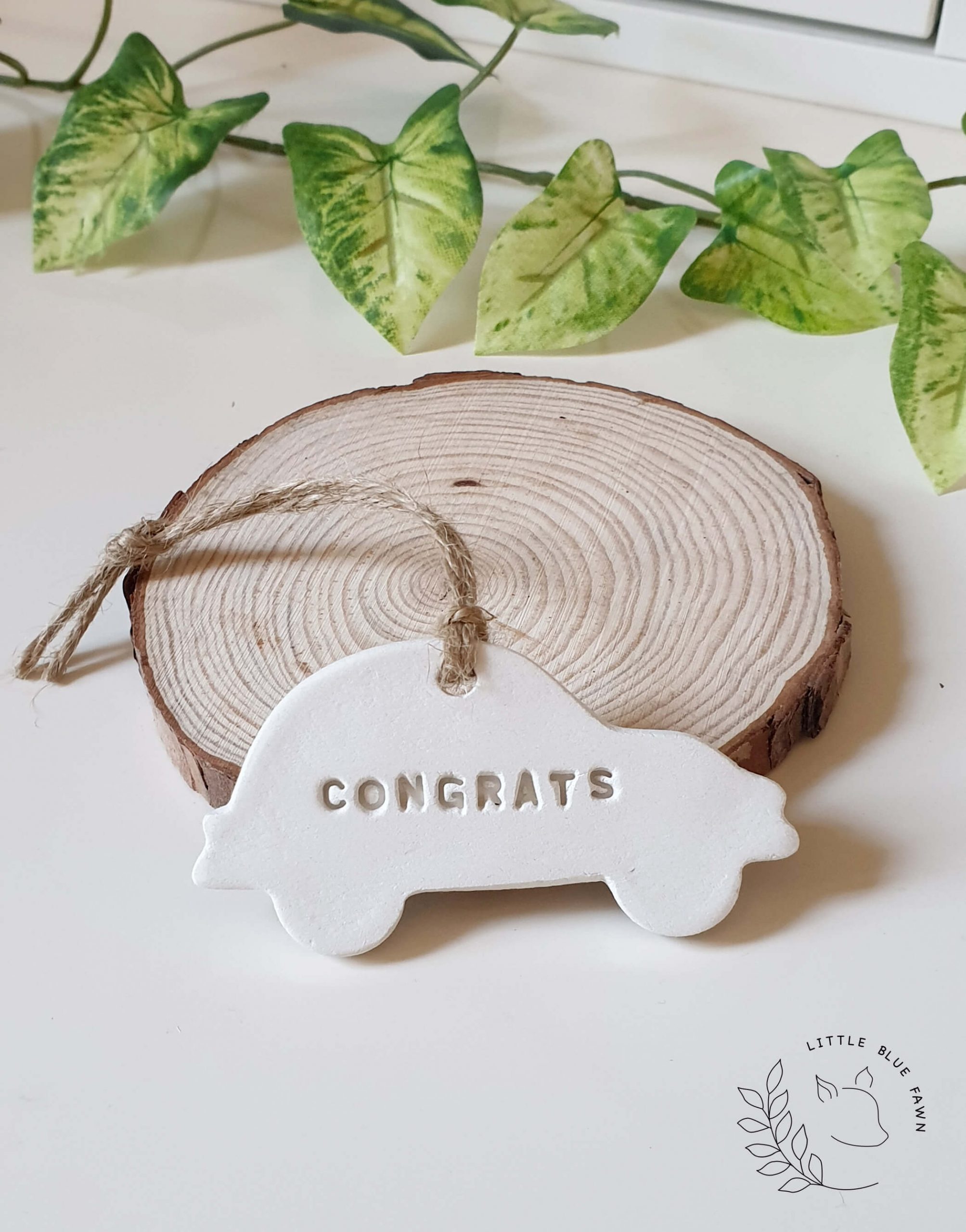 New driver gift hanging keepsake, learner driver gift, driving test pass present, new car