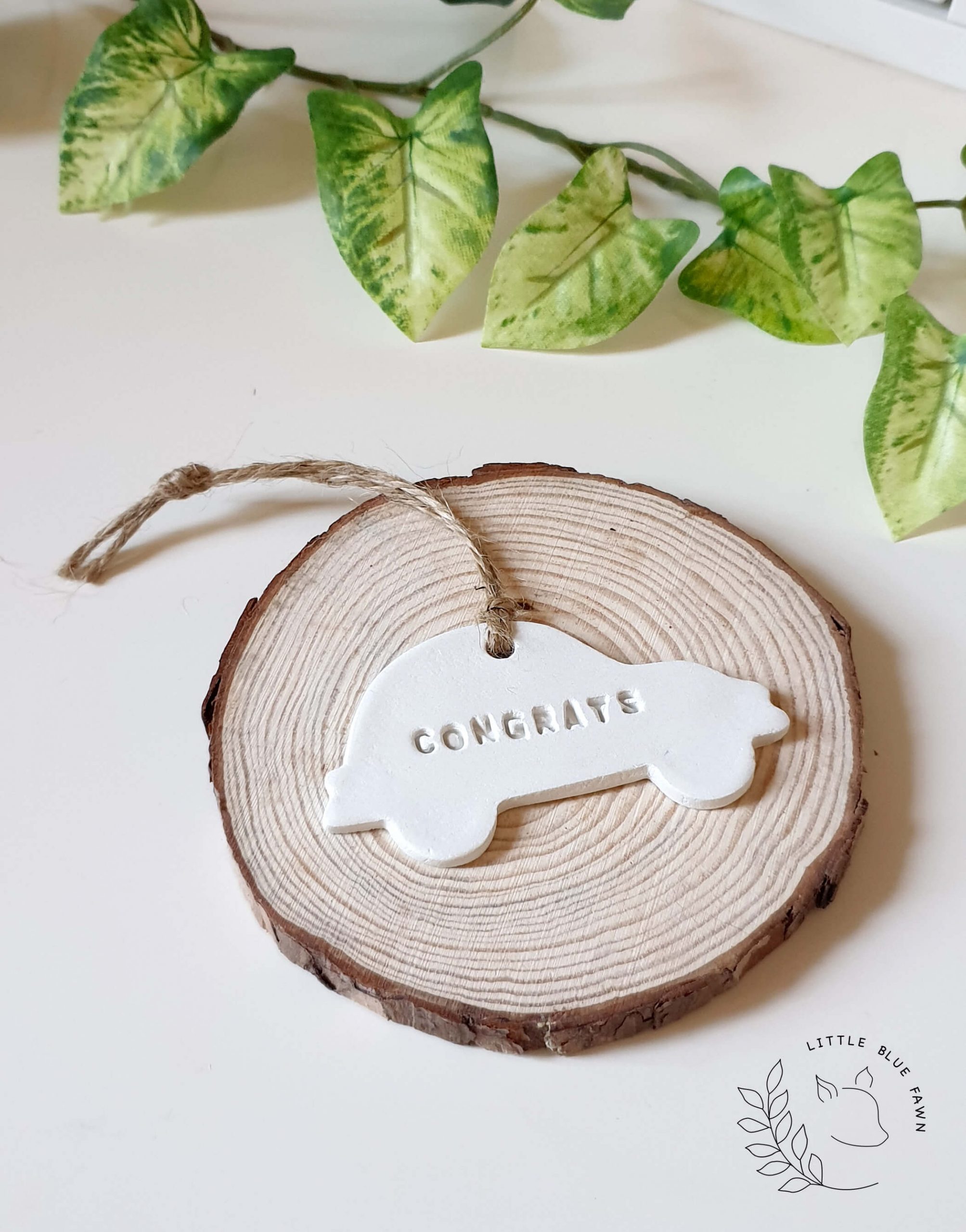 New driver gift hanging keepsake, learner driver gift, driving test pass present, new car