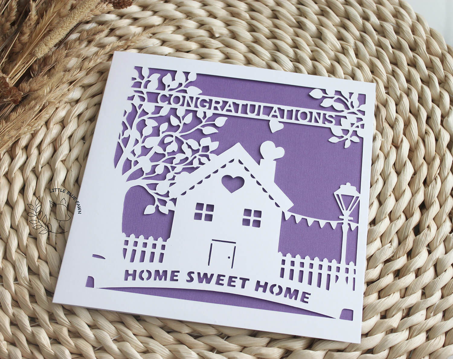 Papercut New Home card