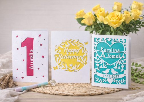 Personalised Handmade Papercut cards