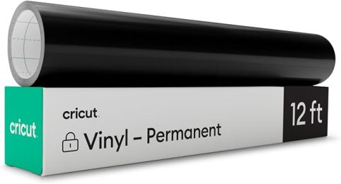 cricut permanent vinyl black